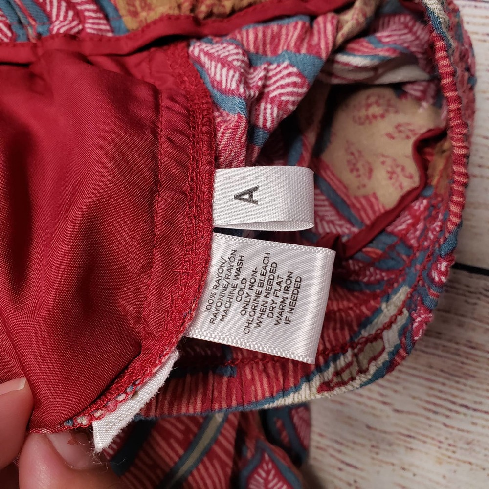 Ann Taylor Loft Multicolor Patterned Pants Floral… - image 7